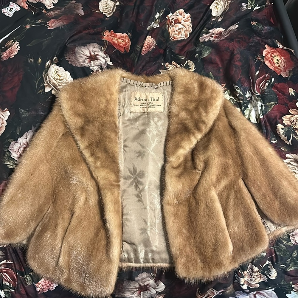 Adrian Thal Vintage Mink Stole